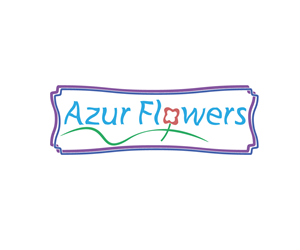 Logo Design by txt2me for Azur Flowers | Design #5275070