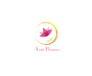 Logo Design by kostasftp for Azur Flowers | Design #5267948