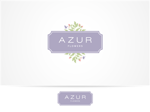 Azur Flowers | Logo Design by aftrmidnite