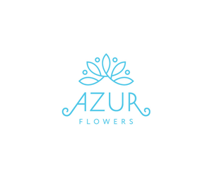 Logo Design by Greedin for Azur Flowers | Design: #5320642