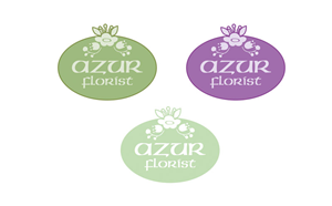 Logo Design by i-Design for Azur Flowers | Design #5289868