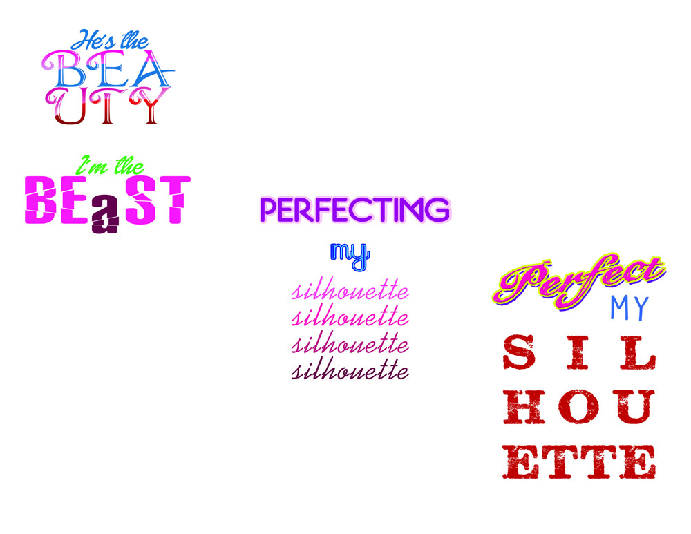 Graphic Design by Designer's Eye for Perfect My Silhouette | Design #5233158