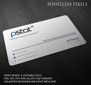 Business Card Design by Pointless Pixels India for this project | Design: #5235585