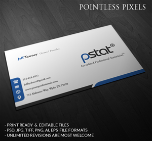 Business Card Design by Pointless Pixels India for this project | Design: #5235624