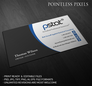 Business Card Design by Pointless Pixels India for this project | Design: #5235763