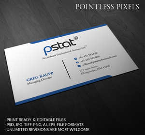 Business Card Design by Pointless Pixels India for this project | Design: #5235786