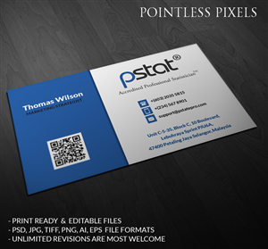 Business Card Design by Pointless Pixels India for this project | Design: #5236027