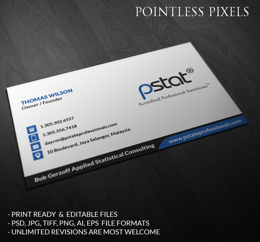 Business Card Design by Pointless Pixels India for this project | Design #5236031