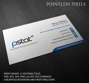 Business Card Design by Pointless Pixels India for this project | Design: #5236038