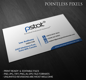 Business Card Design by Pointless Pixels India for this project | Design: #5236043