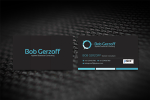 Independent Statistical Consultant Business Card | Visitenkarten-Design von diRtY.EMM