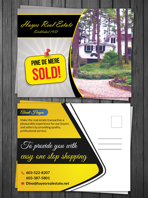 Postcard Design by debdesign for this project | Design #5269983