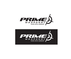 Prime Weaponry 'tagline' Your BCG Armory | Logo Design by Buck Tornado
