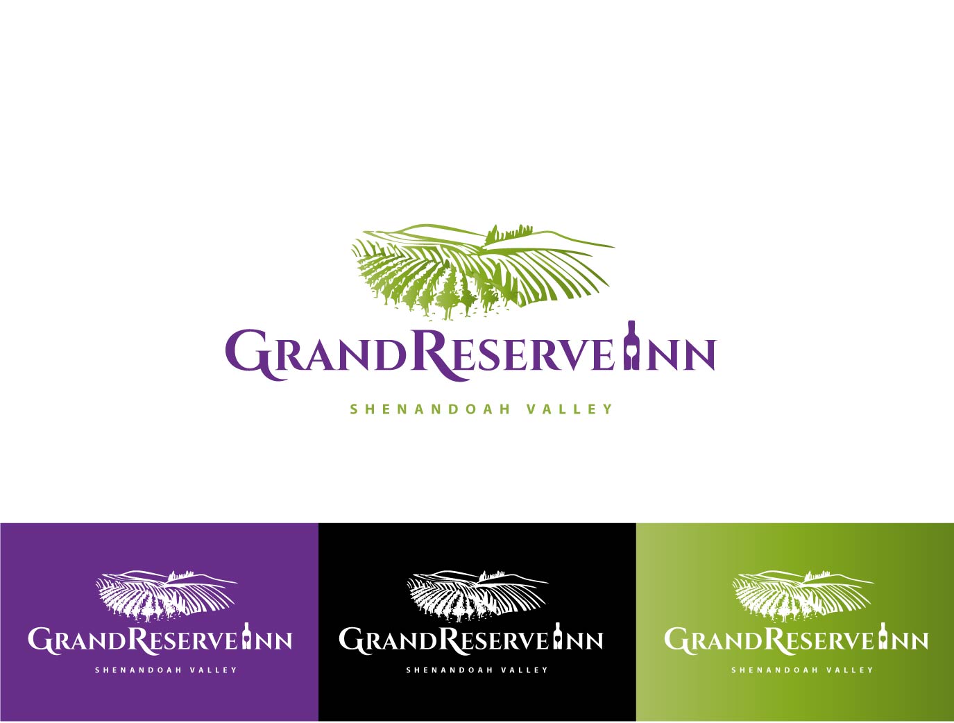 Logo Design by wonderland for Grand Reserve Inn | Design #5245407