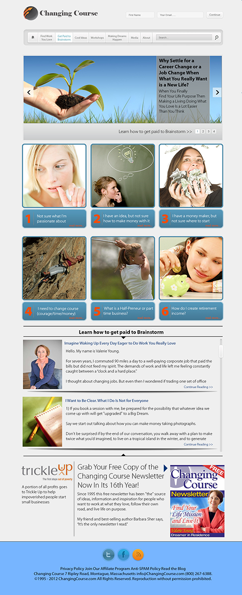WordPress-Design von Amer Flehan für AnswersWanted Inc | Design #1472427