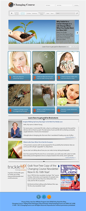 WordPress-Design von Amer Flehan für AnswersWanted Inc | Design: #1472427