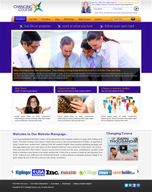 WordPress-Design von webxvision für AnswersWanted Inc | Design #1498213