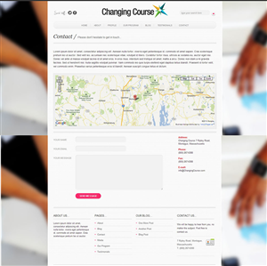WordPress-Design von Cameron Reekie für AnswersWanted Inc | Design: #1494547