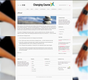 WordPress-Design von Cameron Reekie für AnswersWanted Inc | Design: #1494549