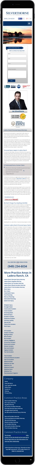 Web Design by pb for this project | Design #5242359