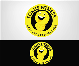 Keep Fit Keep Smiling | Logo Design by TRHZ