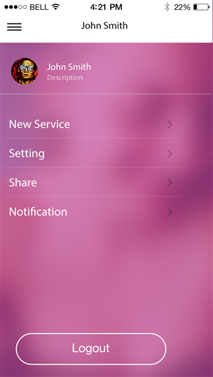 App Design by Crazy Studios for this project | Design: #5240407
