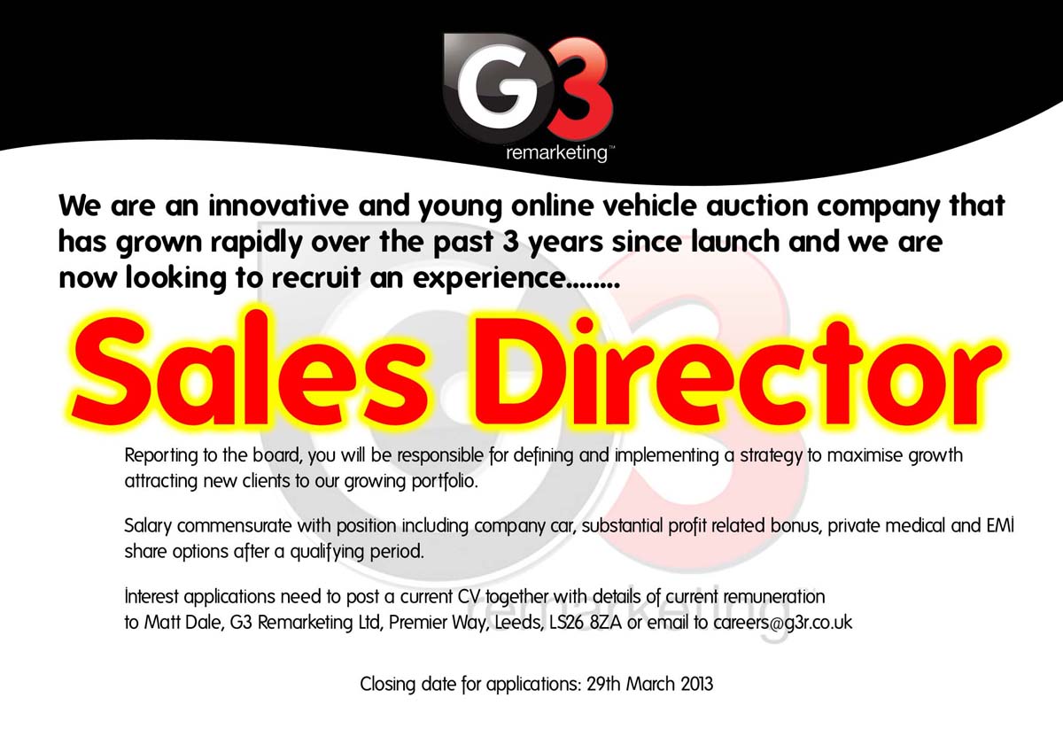 Newspaper Ad Design by noelopan1955 for G3 Remarketing | Design #1467211