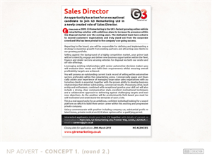 Diseño de Anuncio de Prensa por 88 creaction para G3 Remarketing | Diseño: #1471740