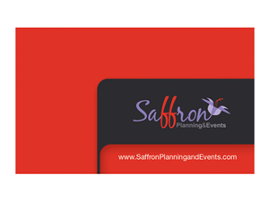 Business Card Design by Latest Design Ideas for Saffron Planning & Events | Design: #1465603