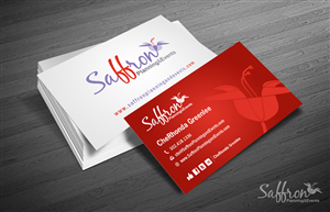 Business Card Design by Owaisias for Saffron Planning & Events | Design: #1464212