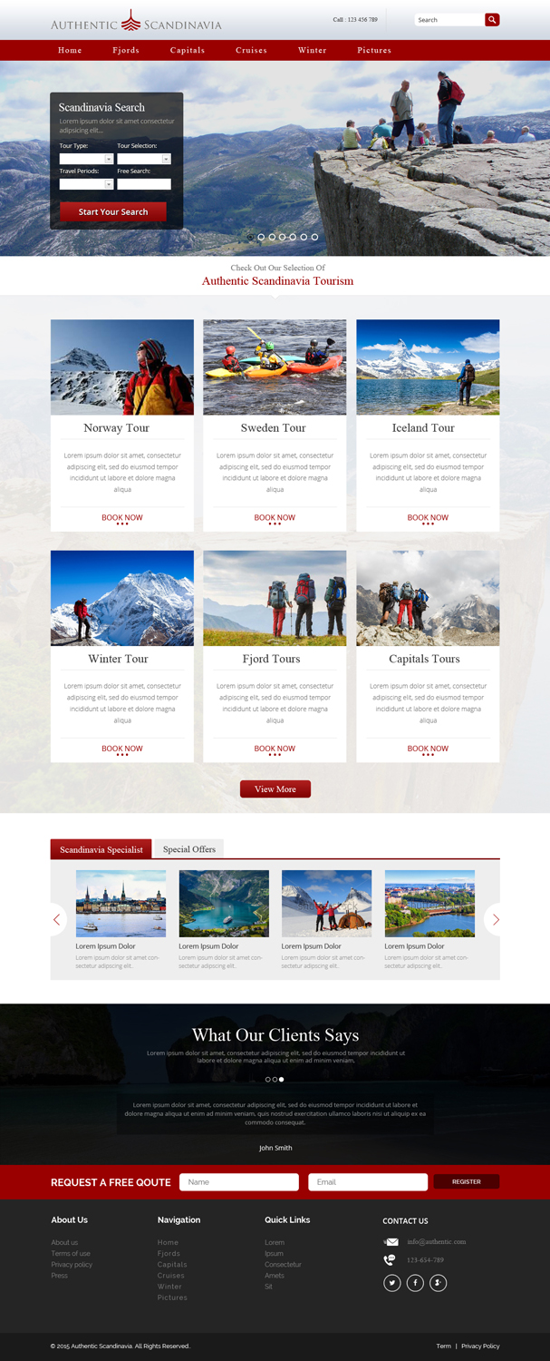 Web Design by OM for this project | Design #5369266