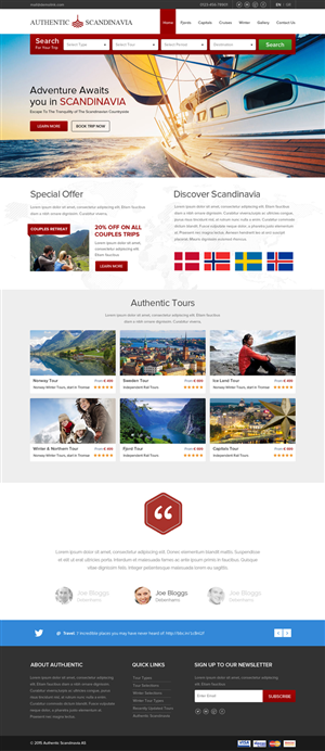 Web-Design von OM für dieses Projekt | Design: #5369284