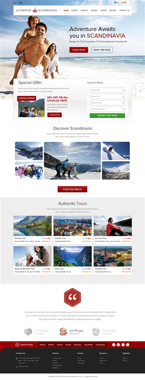 Web-Design von OM für dieses Projekt | Design: #5369305