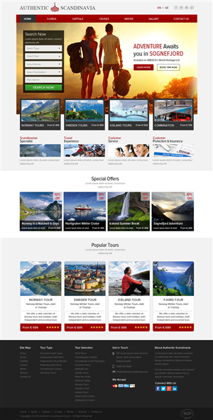 Web Design par OM pour ce projet | Design #5376805
