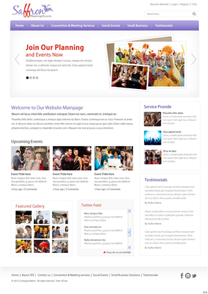 Wordpress Design Project for SPE