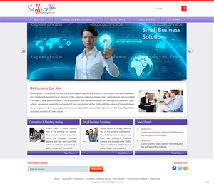 Wordpress Design by pb for Saffron Planning & Events | Design: #1748337