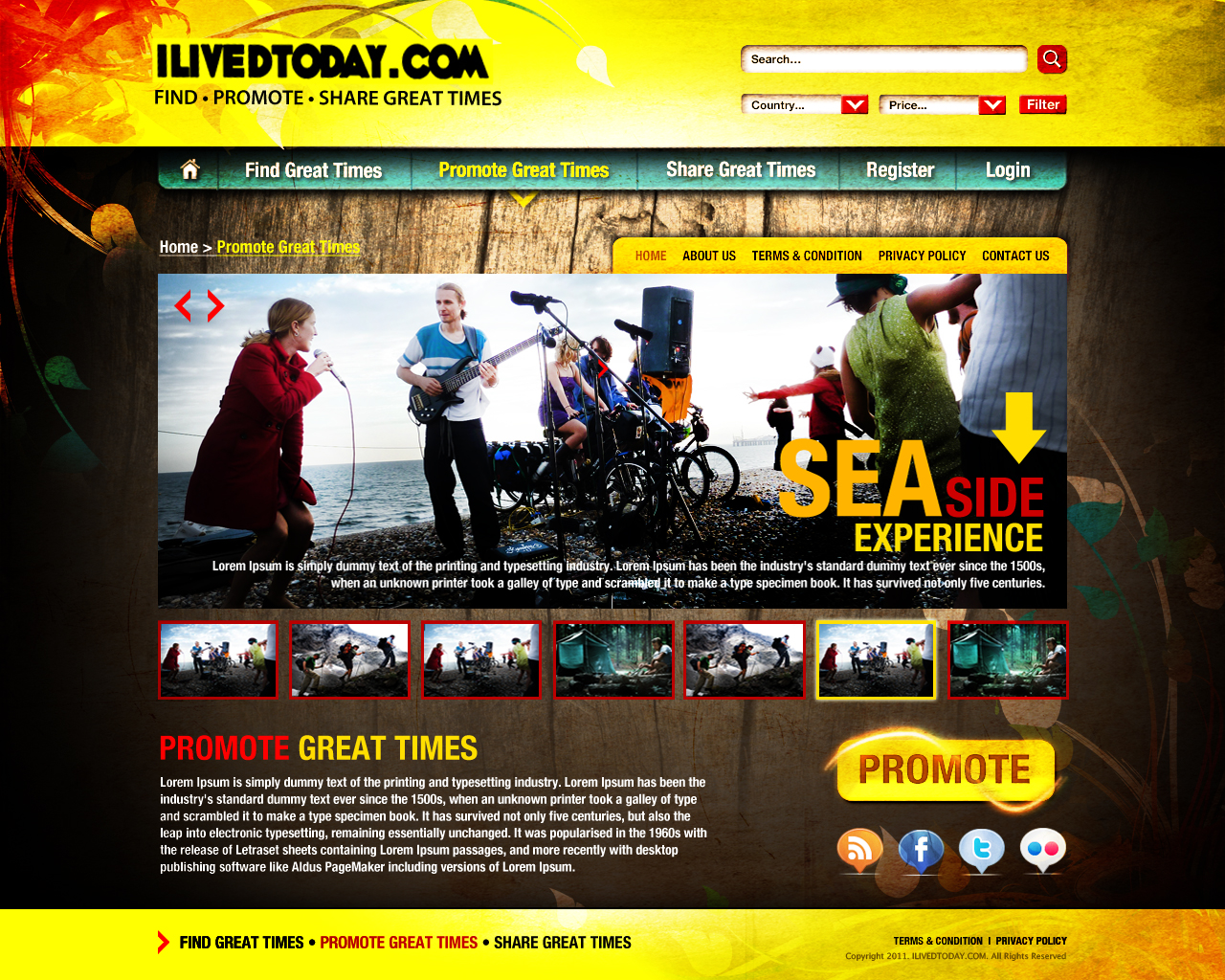 Diseño Web por Mark James para este proyecto | Diseño #289356