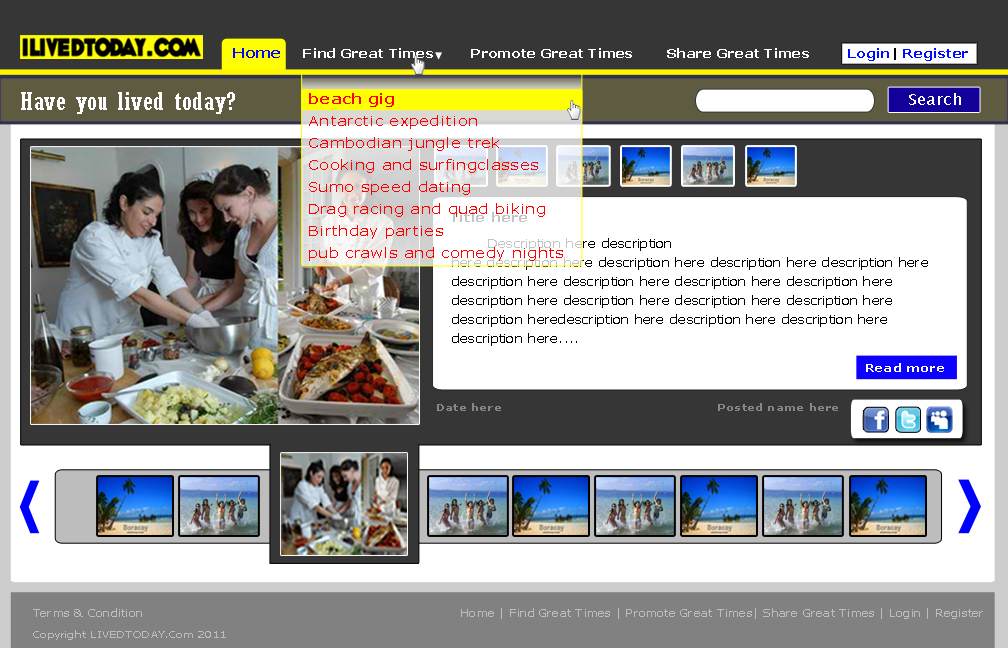 Web Design by troythem for this project | Design #278163