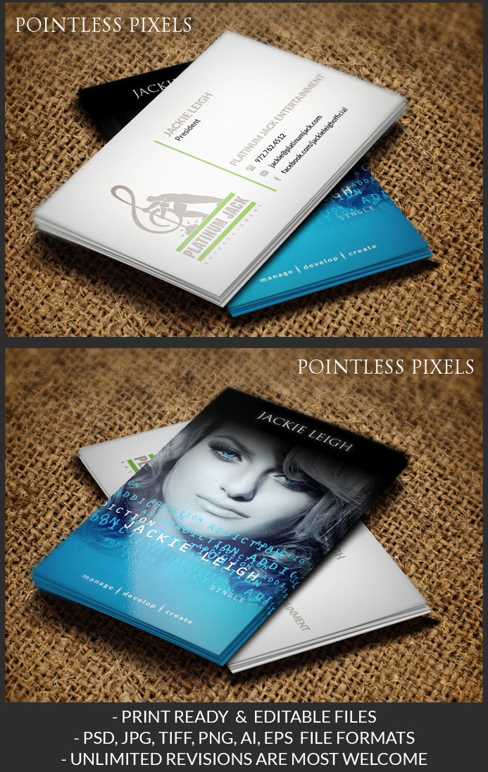 Diseño de Tarjeta de Presentación por Pointless Pixels India para este proyecto | Diseño #5244662