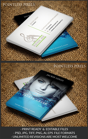 Business Card Design by Pointless Pixels India for this project | Design: #5244662