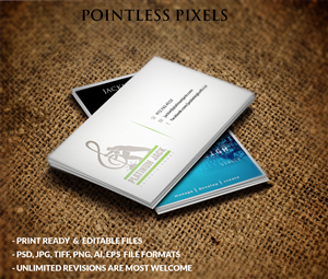 Business Card Design by Pointless Pixels India for this project | Design: #5245035