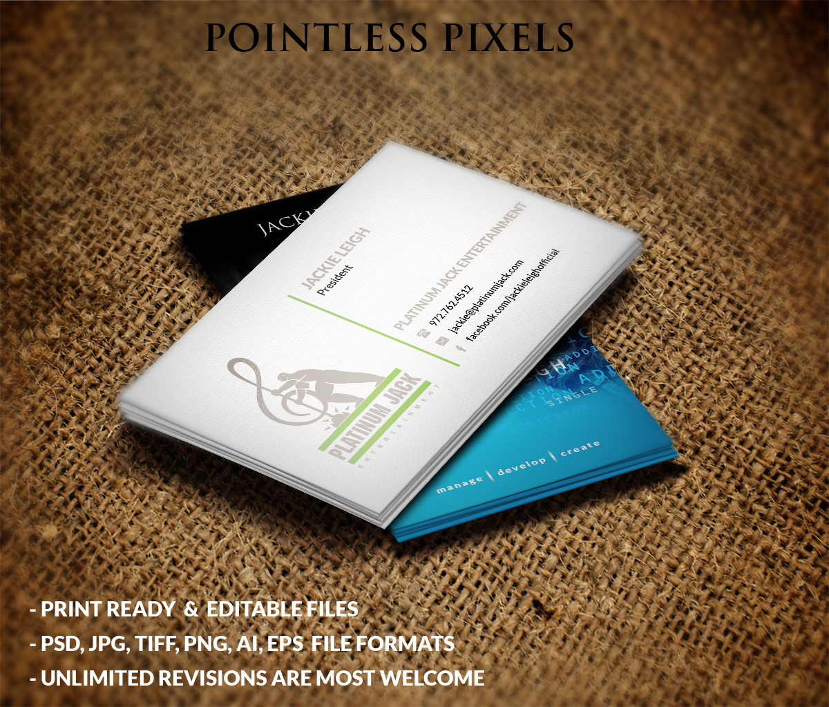 Design de Carte de Visite par Pointless Pixels India pour ce projet | Design #5245042