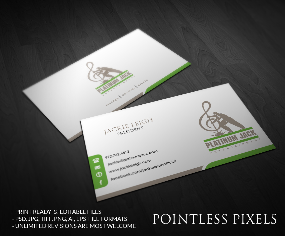 Diseño de Tarjeta de Presentación por Pointless Pixels India para este proyecto | Diseño #5247481