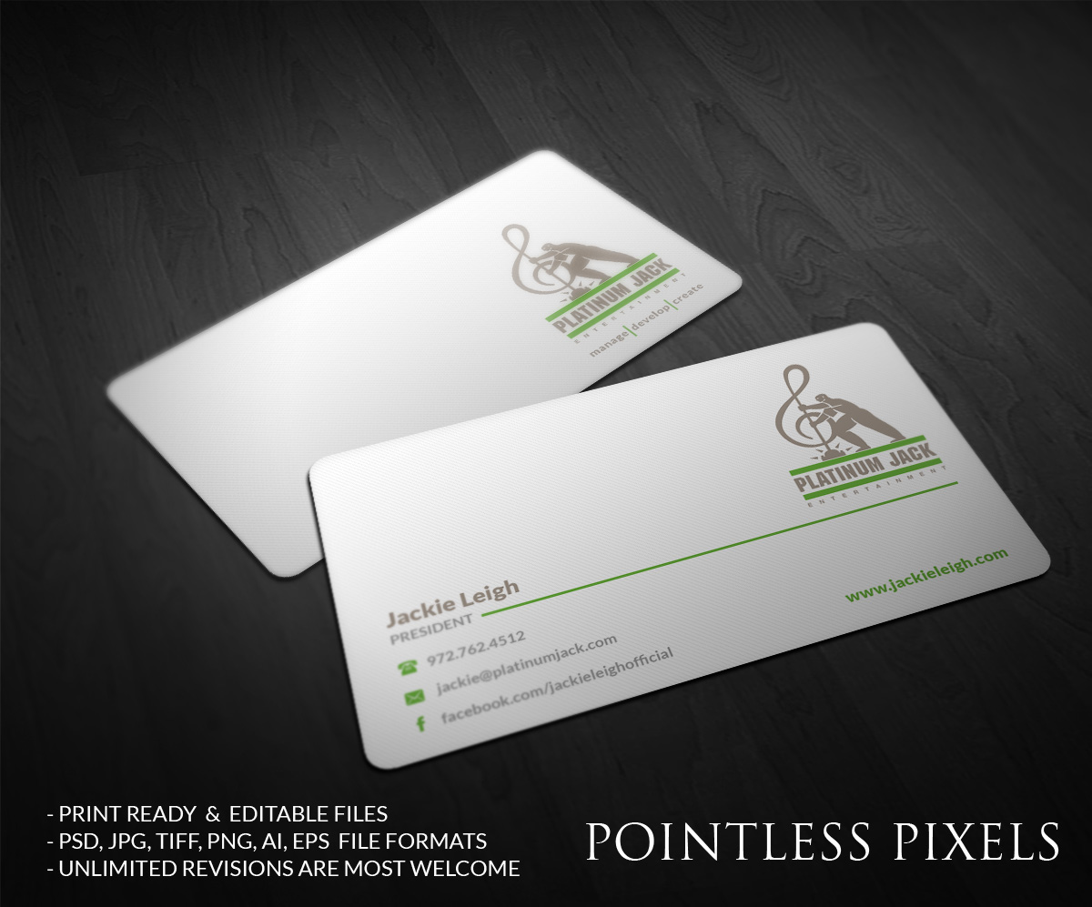 Diseño de Tarjeta de Presentación por Pointless Pixels India para este proyecto | Diseño #5255032