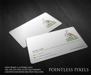Business Card Design by Pointless Pixels India for this project | Design: #5255032