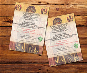 Flyer Design by JessicaLow for St. John of SF Orthodox Academy | Design #5273457