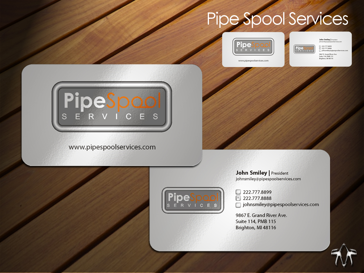 Logo Design by sadzip for Pipe Spool Services | Design #1489499