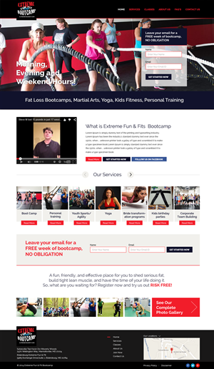 Wordpress Design by bedesign for Mac Cassity Enterprises | Design #5265480