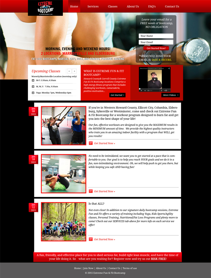 Wordpress Design by deep2013 for Mac Cassity Enterprises | Design #5260094