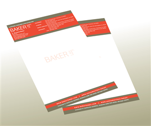 Letterhead Design by GGV for Baker law PC | Design: #5262253